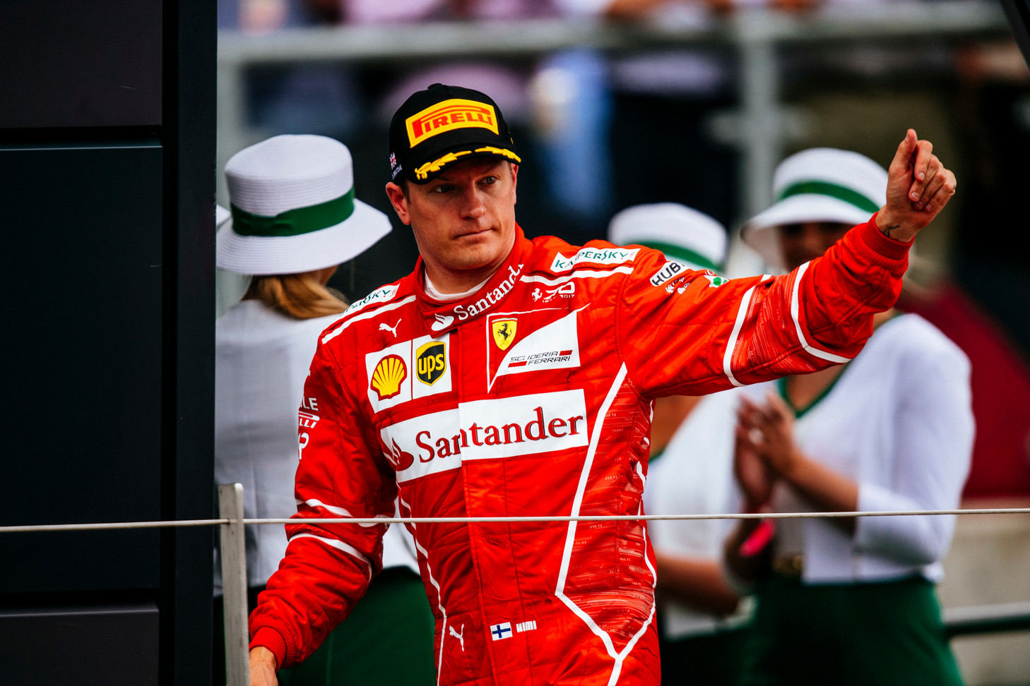 Ferrari retains Raikkonen for 2018 season Ferrari retains Raikkonen for 2018 season
