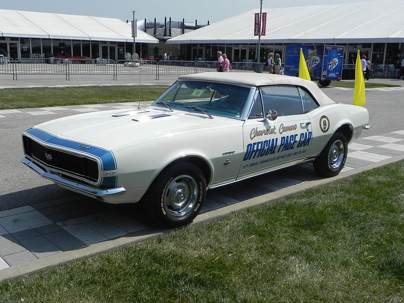 Best Indy 500 Pace Cars - Car Keys