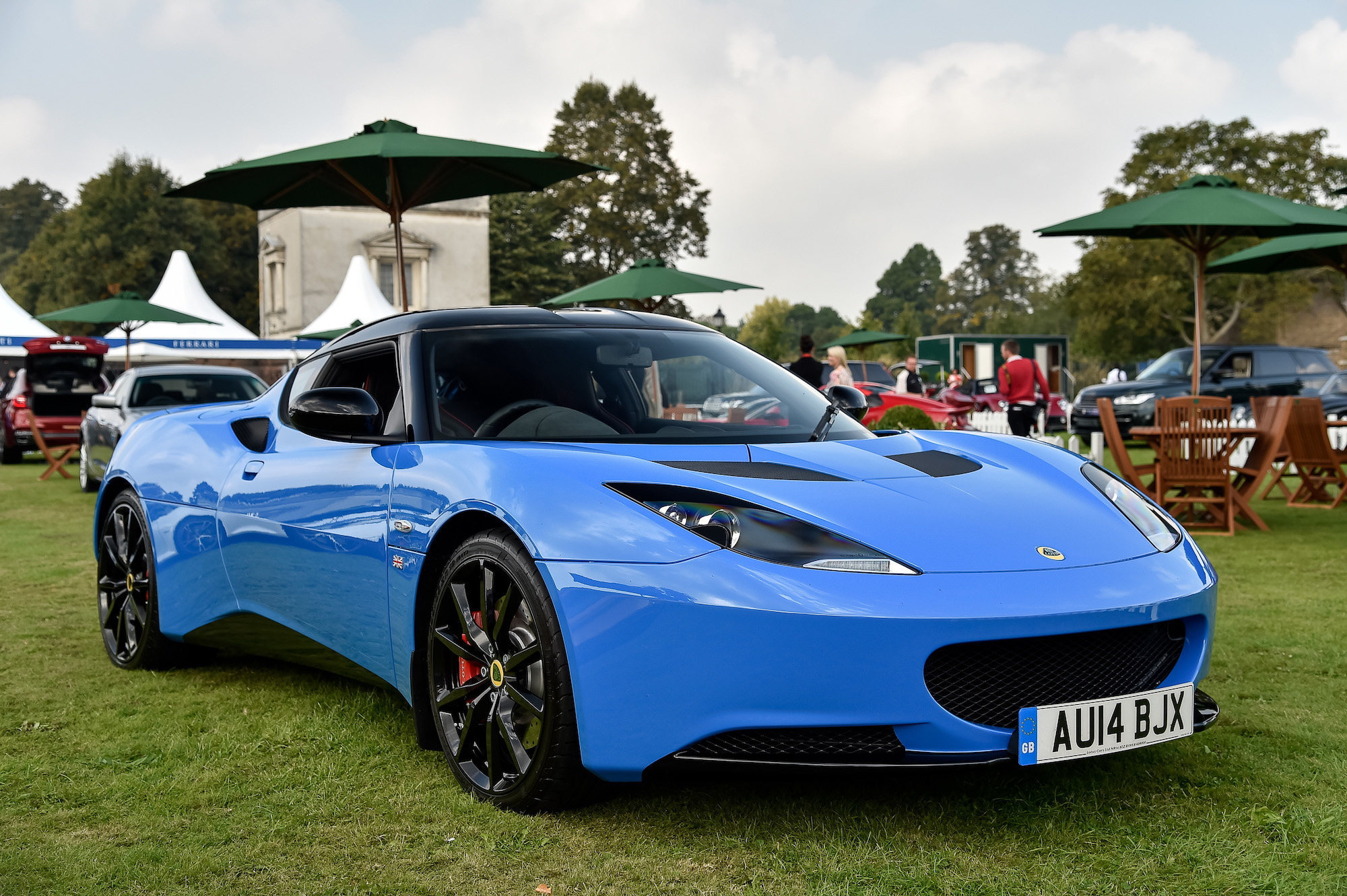 Sports cars shop with rear seats