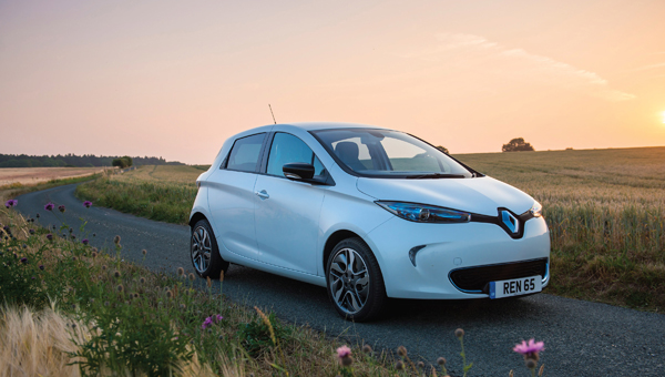 Renault zoe store 43kw range