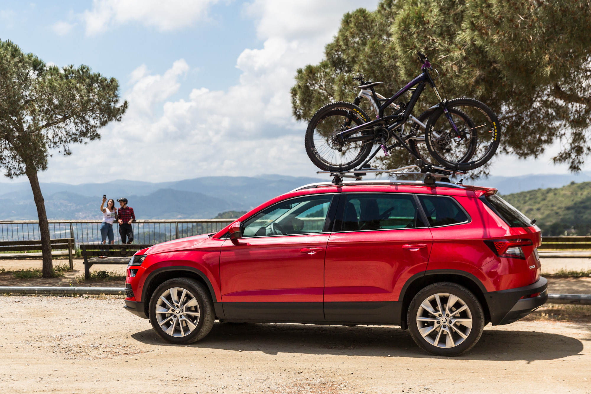 skoda karoq roof racks