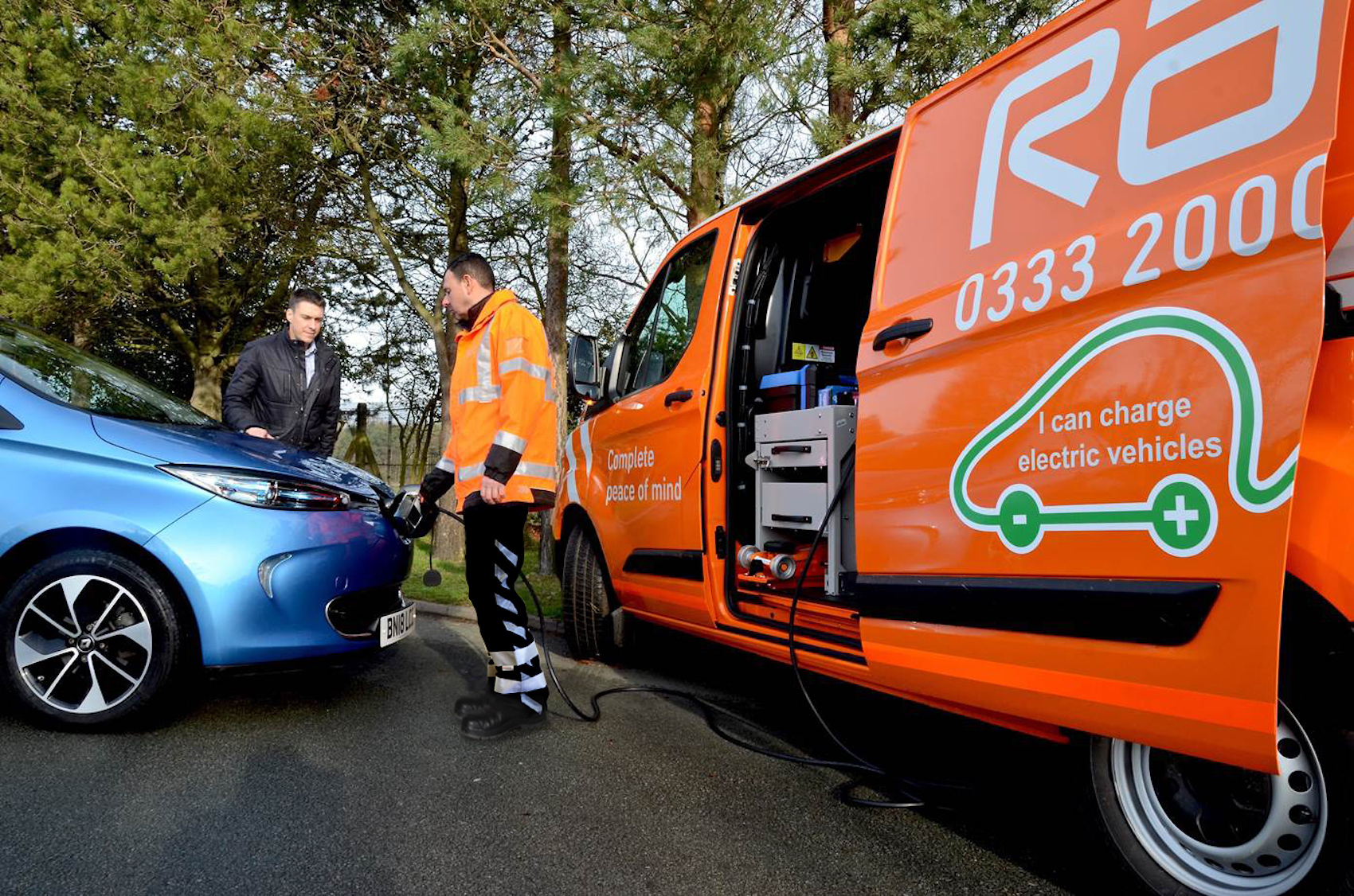 RAC Comes To The Rescue Of EV Drivers Who Run Out Of Charge - Car Keys