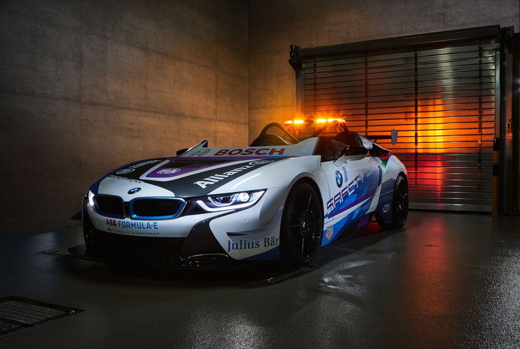 Formula E S New Safety Car Is A Stunning Modified Bmw I8 Roadster Car Keys